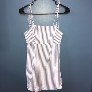 Lottie Moss XS Tie Strap Shift Dress